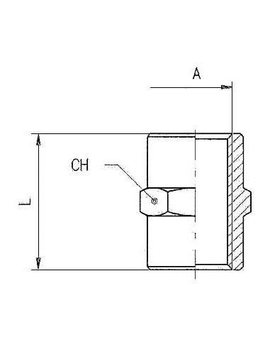 Mufa nierdzewna gwintowana G 1/2 GW, stal 316L | Hydraulika | Eshop Dopak | Wszystko dla Przemysłu