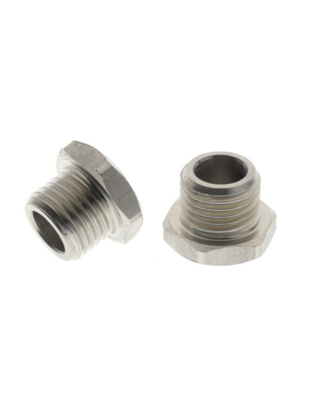 Korek gwintowany nierdzewna z nakrętką 6-kątną G 1/4 GZ, stal 316L | Hydraulika | Eshop Dopak | Wszystko dla Przemysłu