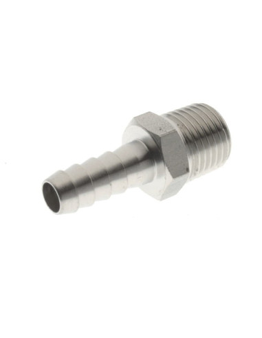 Króciec gwintowany nierdzewny choinka do węża fi 10 mm R 1/2 GZ , stal kwasoodporna 316L | Hydraulika | Eshop Dopak | Wszystko d