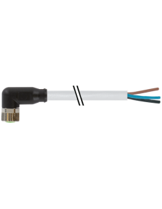 Złącze żeńskie M8 90° na kabel 7000-08081-2300750 | Przewody i Złącza | Eshop Dopak | Wszystko dla Przemysłu