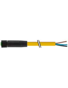 M8 żeński 0° z kablem Lite 7005-08041-0500500 | Przewody i Złącza | Eshop Dopak | Wszystko dla Przemysłu