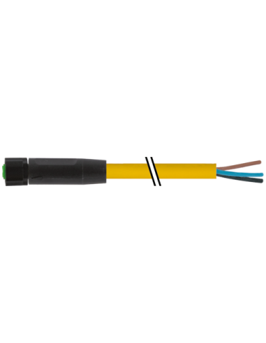 M8 żeński 0° z kablem Lite 7005-08041-0500500 | Przewody i Złącza | Eshop Dopak | Wszystko dla Przemysłu