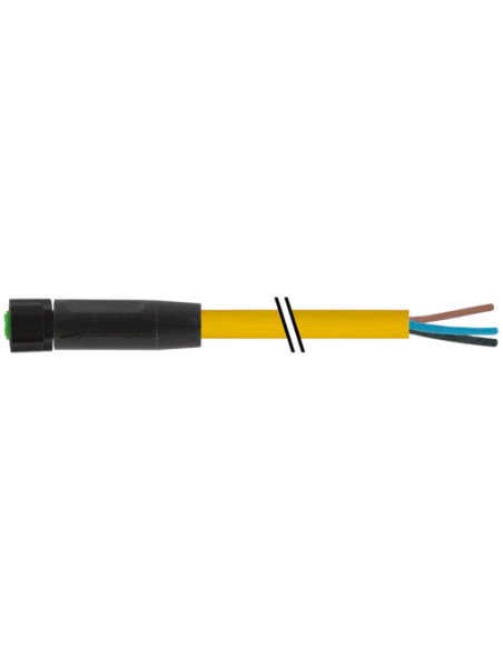 M8 żeński 0° z kablem Lite 7005-08041-0500500 | Przewody i Złącza | Eshop Dopak | Wszystko dla Przemysłu