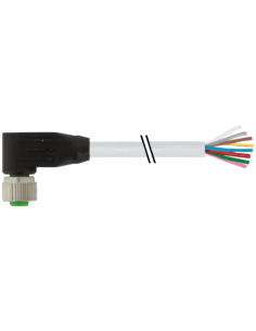 M12 żeński 90° do kabla 7000-17061-2072000 | Przewody i Złącza | Eshop Dopak | Wszystko dla Przemysłu