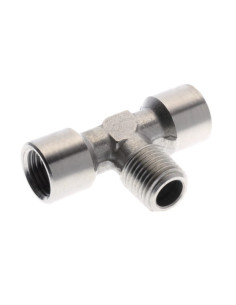 Trójnik gwintowany typu T WZW 2 x G 1/8 GW - G 1/8 GZ, stal 316L | Hydraulika | Eshop Dopak | Wszystko dla Przemysłu