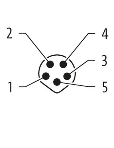 M8 męski 90° na kabel 7000-08911-6950150 | Przewody i Złącza | Eshop Dopak | Wszystko dla Przemysłu