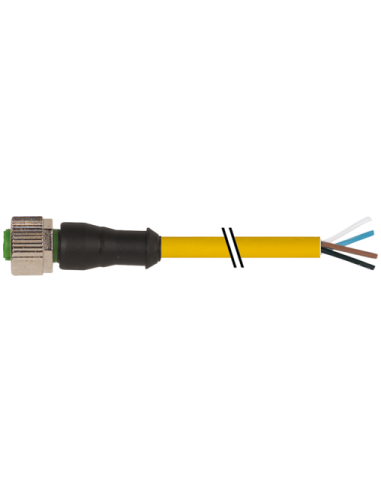 Złącze M12 z kablem 7000-12161-0331000 | Przewody i Złącza | Eshop Dopak | Wszystko dla Przemysłu