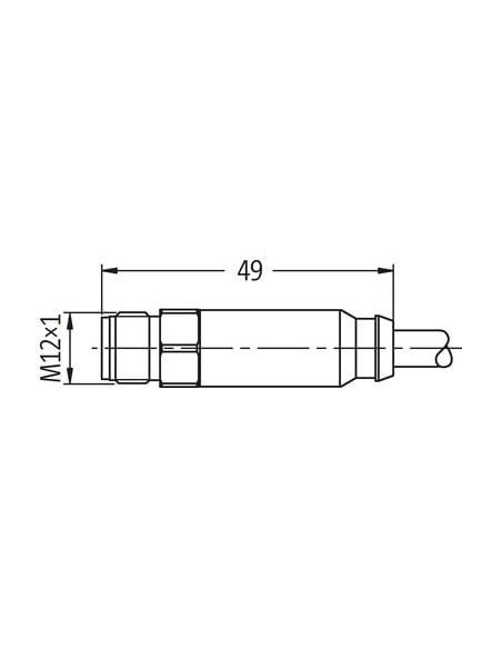 Konektor M12-Steel, 7044-12021-2140300 | Przewody i Złącza | Eshop Dopak | Wszystko dla Przemysłu