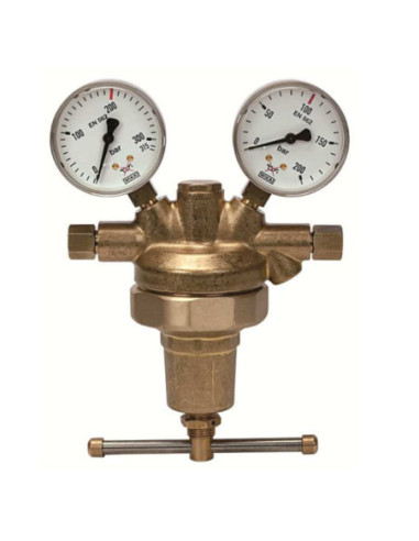 Reduktor wysokociśnieniowy p max200bar, G 1/4"w, 1-50bar | Pneumatyka | Eshop Dopak | Wszystko dla Przemysłu