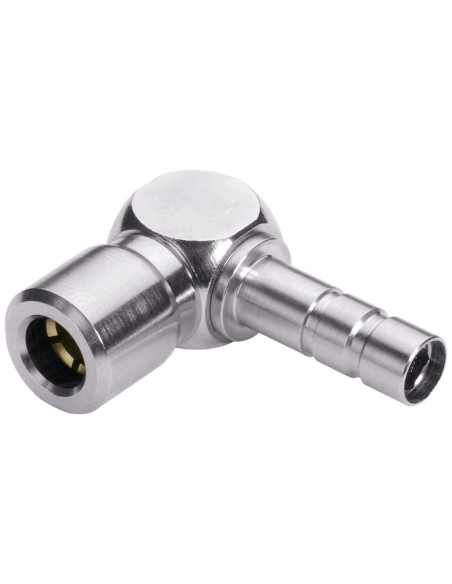 Redukcja kątowa do złączki wtykowej wtyk 6 mm do węża fi 6 (6/4), Eisele