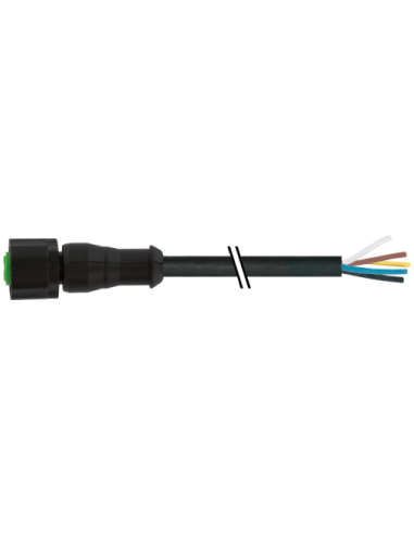 M12 żeńskie 0° kod A. z kablami Lite 7005-12241-6350150 | Przewody i Złącza | Eshop Dopak | Wszystko dla Przemysłu