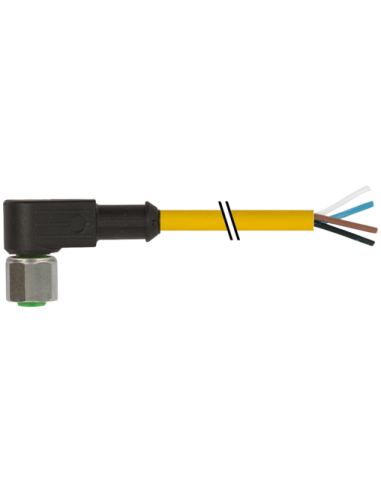 M12 żeńskie 90° do kabla V2A 7002-12341-0343000 | Przewody i Złącza | Eshop Dopak | Wszystko dla Przemysłu