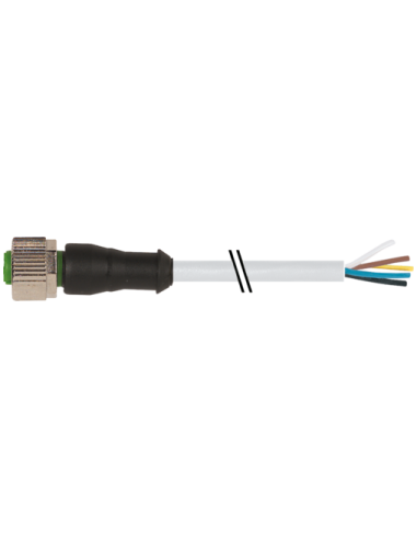 Złącze M12 z kablem 7000-12241-2552000 | Przewody i Złącza | Eshop Dopak | Wszystko dla Przemysłu