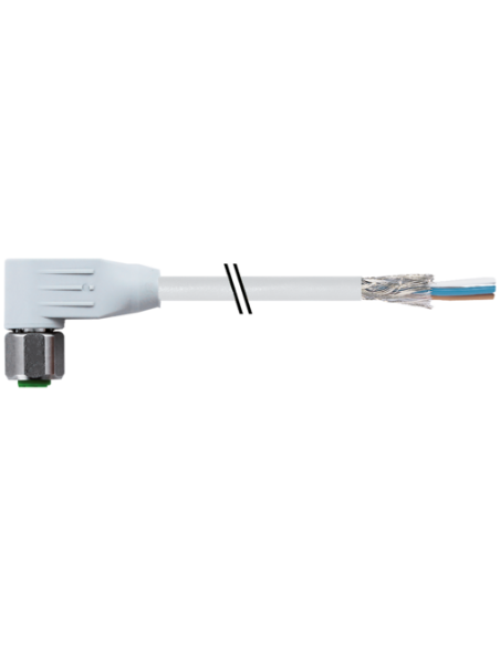 Kabel żeński M12 90° do kabla F&B 7014-13281-2036000 | Przewody i Złącza | Eshop Dopak | Wszystko dla Przemysłu