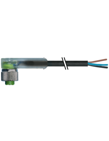 M12 ŻEŃSKI 90° RPP 7000-13711-6360500 | Przewody i Złącza | Eshop Dopak | Wszystko dla Przemysłu