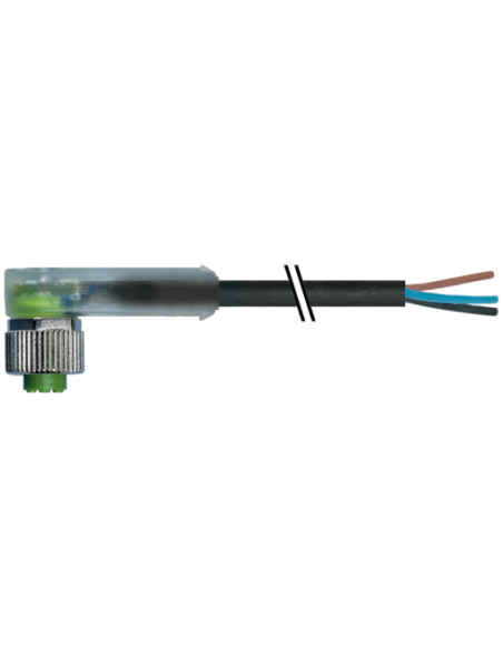 M12 ŻEŃSKI 90° RPP 7000-13711-6360500 | Przewody i Złącza | Eshop Dopak | Wszystko dla Przemysłu