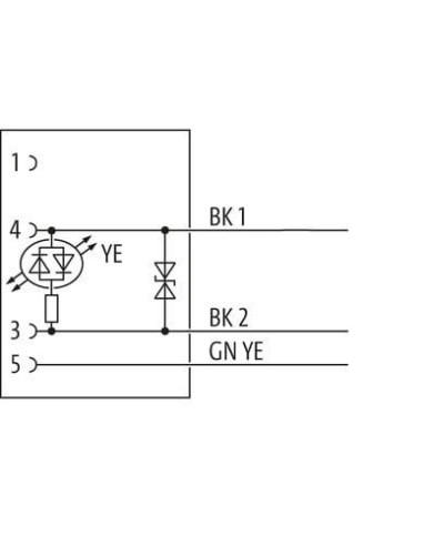 M12 ŻEŃSKI 90° RPP 7000-13711-6360500 | Przewody i Złącza | Eshop Dopak | Wszystko dla Przemysłu