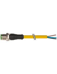 M12 damski 0° kod A. z kabel 7000-12001-0330060 | Przewody i Złącza | Eshop Dopak | Wszystko dla Przemysłu