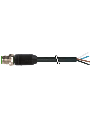 M12 z kablem 7999-12021-7640500 | Przewody i Złącza | Eshop Dopak | Wszystko dla Przemysłu