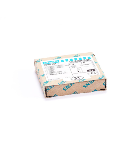Wyłącznik miniaturowy 5SY4 104-7, SIEMENS | Elektryka | Eshop Dopak | Wszystko dla Przemysłu