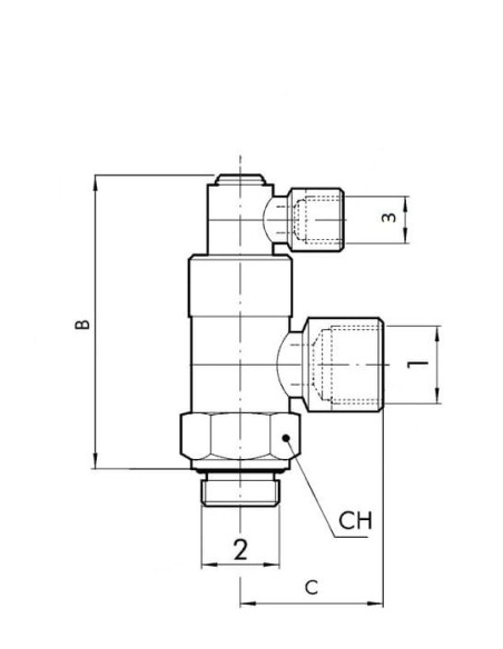 Zawór zatrzymujący G3/8 | Hydraulika | Eshop Dopak | Wszystko dla Przemysłu