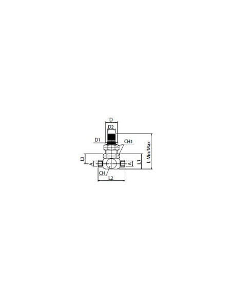 Zawór dławiąco-zwrotny G1/2, 316L, FKM | Hydraulika | Eshop Dopak | Wszystko dla Przemysłu