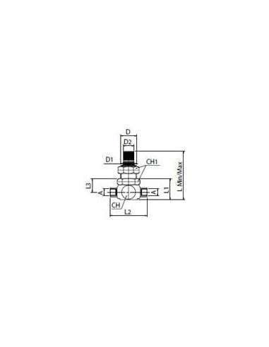 Zawór dławiąco-zwrotny G3/8, 316L, FKM | Hydraulika | Eshop Dopak | Wszystko dla Przemysłu