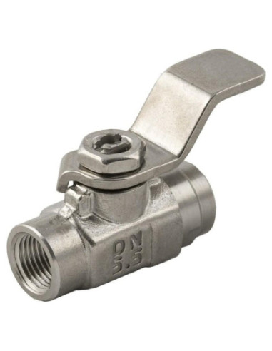 Zawór kulowy Ghinox 1/8" ww DN 5.5 ISO7 PN40 Aisi 316L | Hydraulika | Eshop Dopak | Wszystko dla Przemysłu