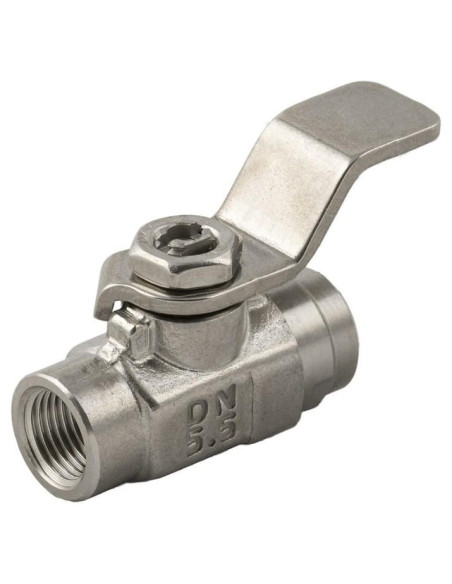 Zawór kulowy Ghinox 1/8" ww DN 5.5 ISO7 PN40 Aisi 316L | Hydraulika | Eshop Dopak | Wszystko dla Przemysłu