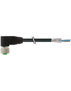 Kabel żeński M12 90° do kabla 7000-13241-6001000 | Przewody i Złącza | Eshop Dopak | Wszystko dla Przemysłu