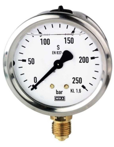 Manowakuometr glicerynowy M12x1,5R, 63mm, -1/ 15bar | Przyrządy Pomiarowe | Eshop Dopak | Wszystko dla Przemysłu