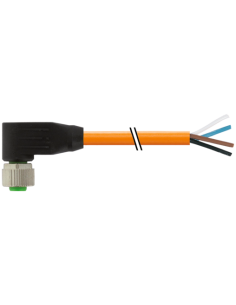 M12 żeński 90° do kabla 7000-12341-4870150 | Przewody i Złącza | Eshop Dopak | Wszystko dla Przemysłu