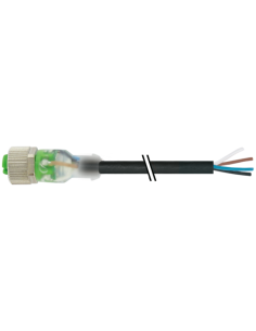 M12 ŻEŃSKIE 0° LED 7000-12291-6340100 | Przewody i Złącza | Eshop Dopak | Wszystko dla Przemysłu