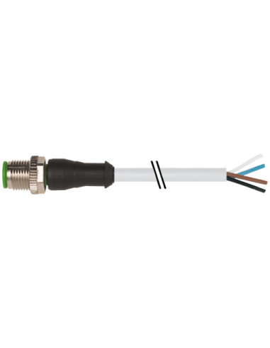 M12 damski 0° kod A. z kabel 7000-12021-8621000 | Przewody i Złącza | Eshop Dopak | Wszystko dla Przemysłu