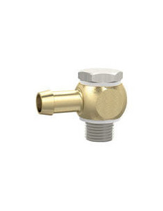 Złączka banjo do węża PVC G 1/8 GZ do węża fi 4 mm, mosiądz