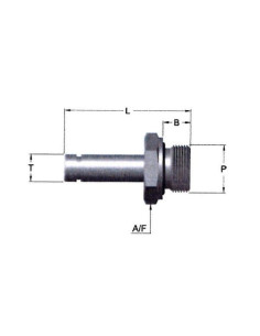 Adapter do złączek wtykowych  G1/2 z, wtyk 16, ES | Pneumatyka | Eshop Dopak | Wszystko dla Przemysłu 2
