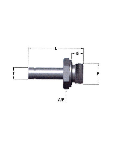 Adapter do złączek wtykowych  G1/2 z, wtyk 16, ES | Pneumatyka | Eshop Dopak | Wszystko dla Przemysłu