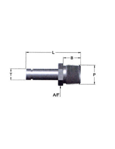 Adapter do złączek wtykowych  R1/2 z, wtyk 16, ES | Pneumatyka | Eshop Dopak | Wszystko dla Przemysłu 2