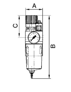 Kombiblok G1/2w, 0,5-10bar | Pneumatyka | Eshop Dopak | Wszystko dla Przemysłu 2