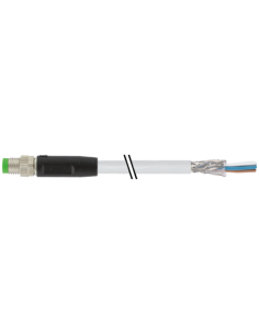 Złącze męskie M8 0° do kabla, ekranowane 7000-08701-2401000 | Przewody i Złącza | Eshop Dopak | Wszystko dla Przemysłu