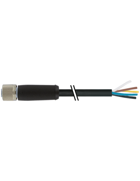 M12 Power kod L. 5-pinowy żeński 0° dla kabla 7000-P4221-P341000 | Przewody i Złącza | Eshop Dopak | Wszystko dla Przemysłu