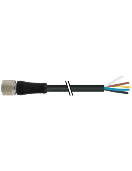 Konektor M12 Power Kod L. żeński 0° z aktualizacji 7000-P4221-P041500 | Przewody i Złącza | Eshop Dopak | Wszystko dla Przemysłu