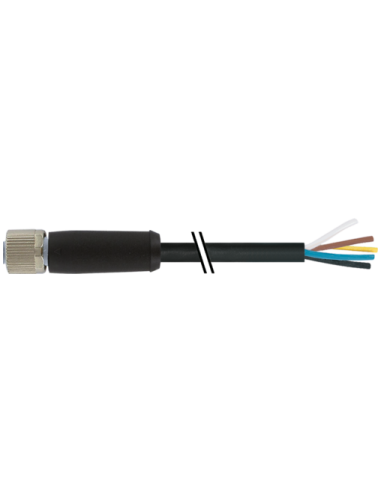 Złącze żeńskie M12 Zasilanie 0° Kod L. z kabel 7000-P4221-P340200 | Przewody i Złącza | Eshop Dopak | Wszystko dla Przemysłu