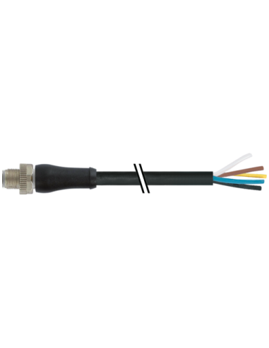 Konektor M12 Power L-cod męski 0° na wolny kabel 7000-P4201-P040500 | Przewody i Złącza | Eshop Dopak | Wszystko dla Przemysłu