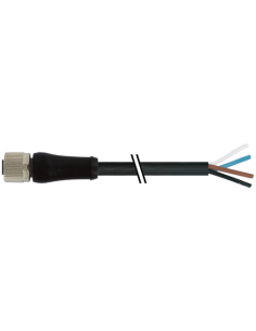 M12 Power kod L. żeńskiego 4p. Kabel 0° z 7000-P4121-P071000 | Przewody i Złącza | Eshop Dopak | Wszystko dla Przemysłu