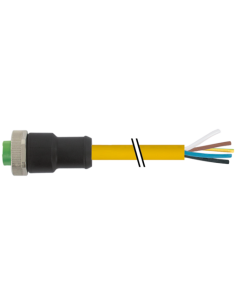 Mini (7/8) 4 bieguny, żeńskie proste 7700-A4021-U1C1000 | Przewody i Złącza | Eshop Dopak | Wszystko dla Przemysłu