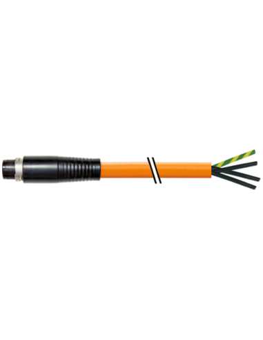 MQ15-X-Power z kablem 0° dla kabla 7000-P8001-P121500 | Przewody i Złącza | Eshop Dopak | Wszystko dla Przemysłu