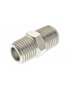 Nypel redukcyjny gwintowany BSPT R 3/8 GZ - NPT 3/8 GZ, mosiądz niklowany | Hydraulika | Eshop Dopak | Wszystko dla Przemysłu
