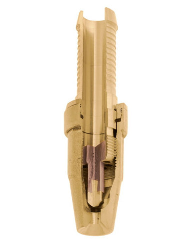 Dysza GEKA PLUS mosiądz pod wąż 3/4" (19 mm)