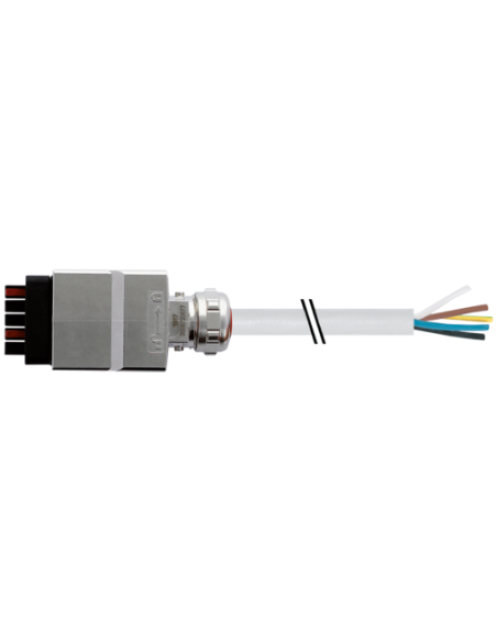 Konektor Push Pull Power do kabla prywatnego 7000-99621-9621500 | Przewody i Złącza | Eshop Dopak | Wszystko dla Przemysłu